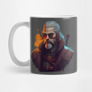 Retro Geralt Mug